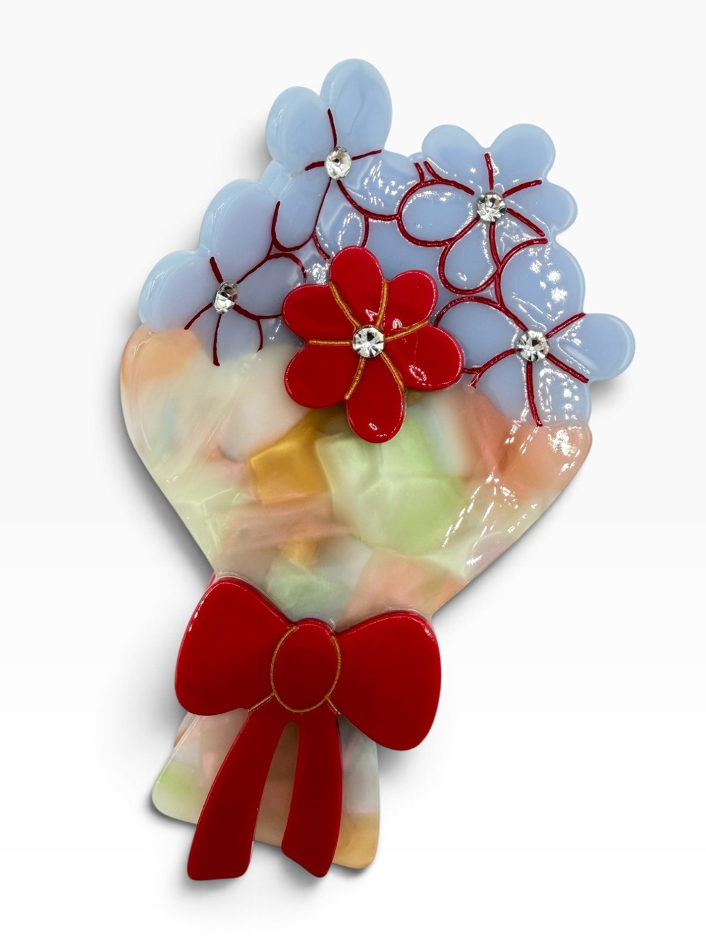 Periwinkle Flower Boutique Claw Hair Clip New